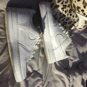 Nike Airforce 1 mids (white)